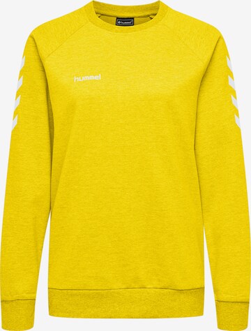 Hummel Sport sweatshirt i gul: framsida