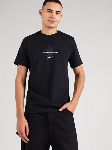 Nike Sportswear Tričko 'SSNL CLUB' – černá: přední strana