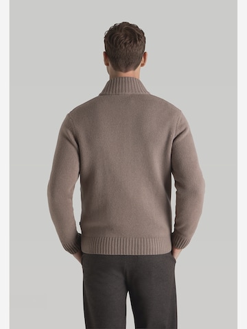 Vestes en maille MAERZ Muenchen en marron : derrière