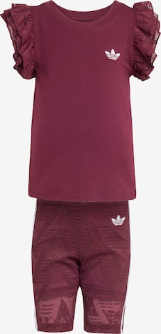 ADIDAS ORIGINALS Комплект в Красный: спереди