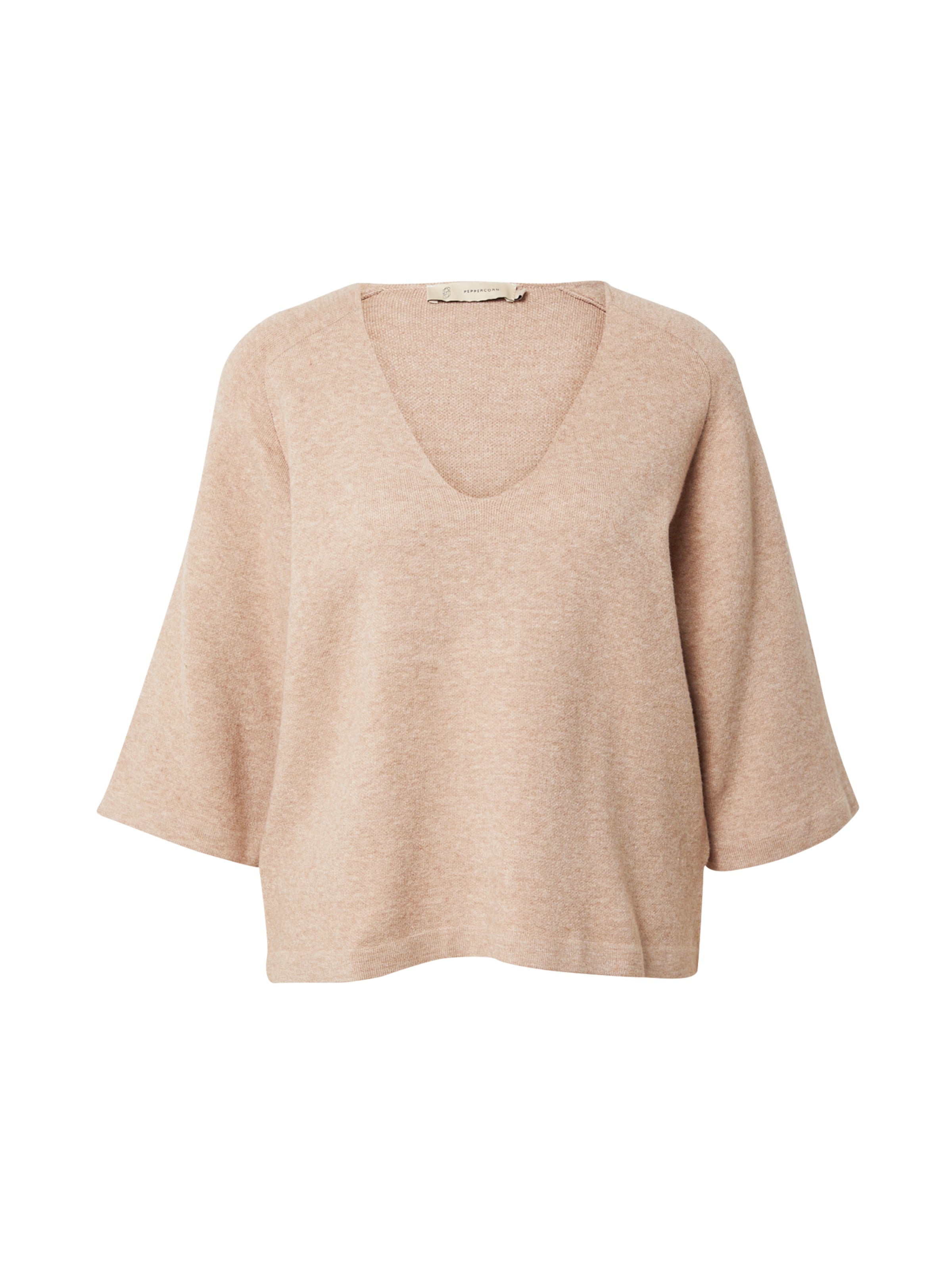 Pull-over 'Rosalia' Peppercorn en beige : devant