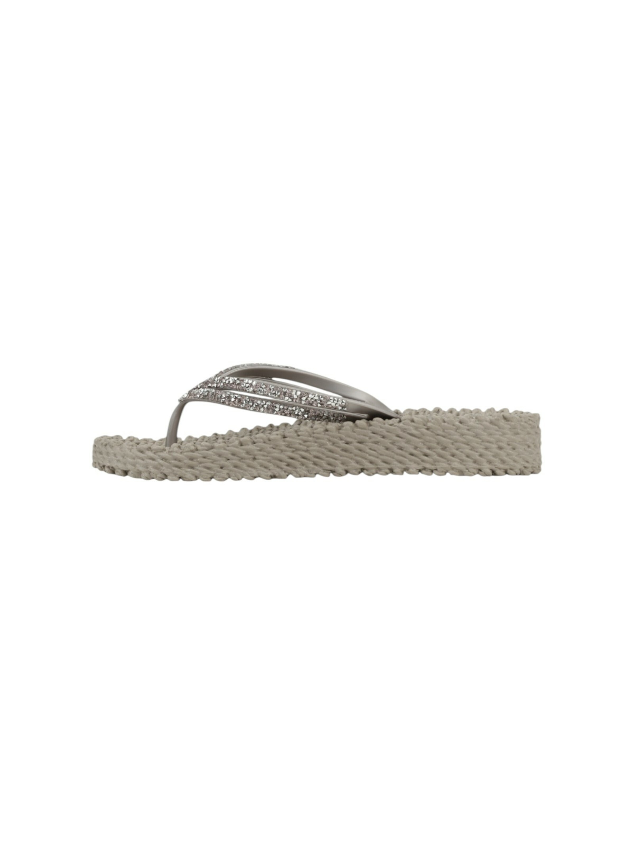 ILSE JACOBSEN T-Bar Sandals 'Cheerful08M' in Grey