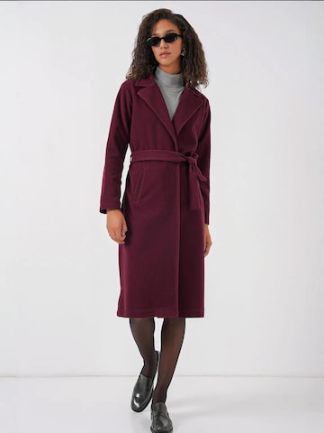 Manteau mi-saison Bigdart en rouge