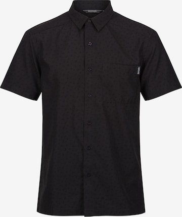 REGATTA Athletic Button Up Shirt 'Mindano VII' in Grey: front