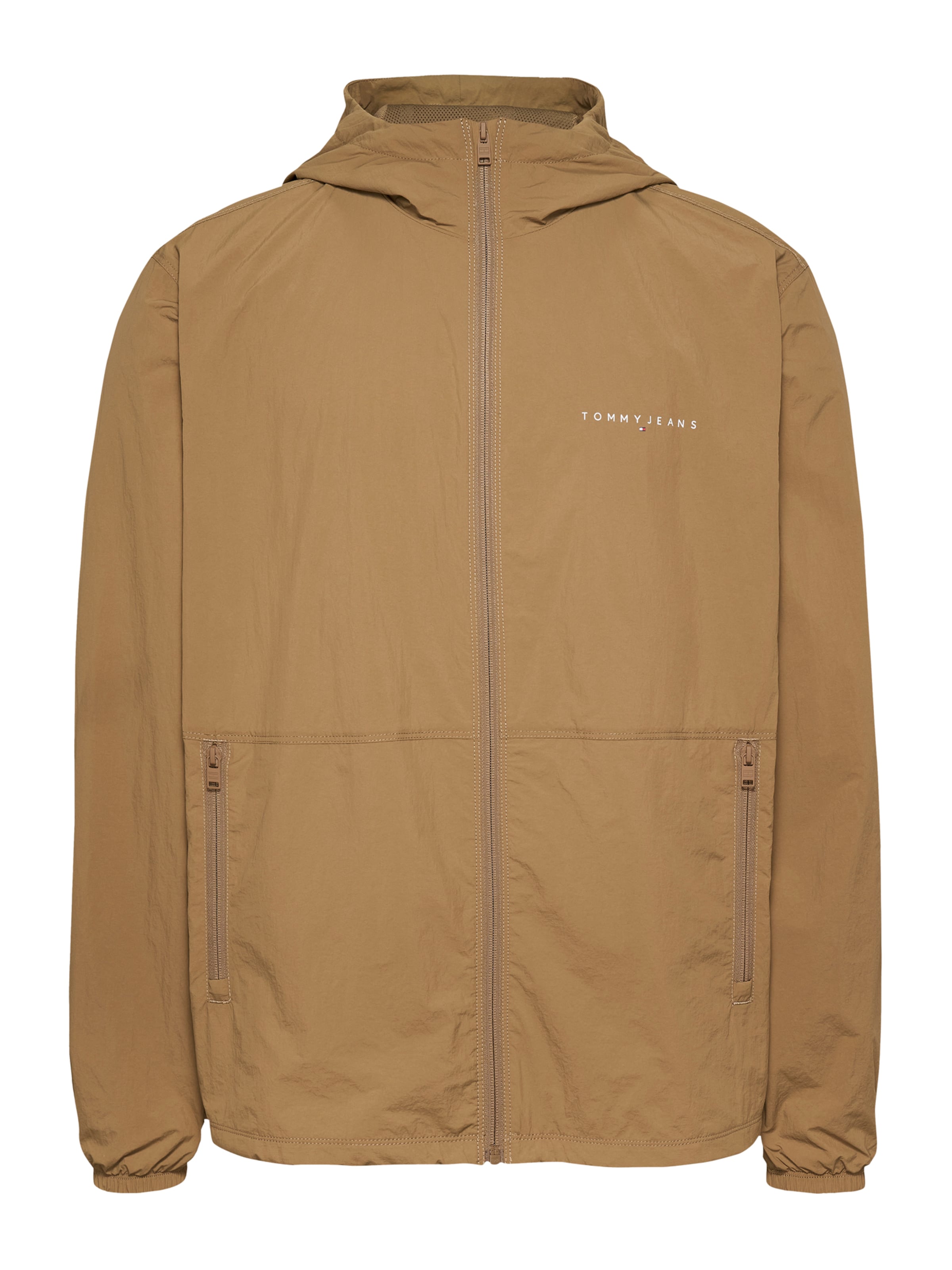 Tommy Jeans Overgangsjakke 'Chicago' i brun: forside