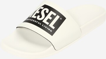 DIESEL - Zapatos abiertos 'Mayemi' en blanco: frente