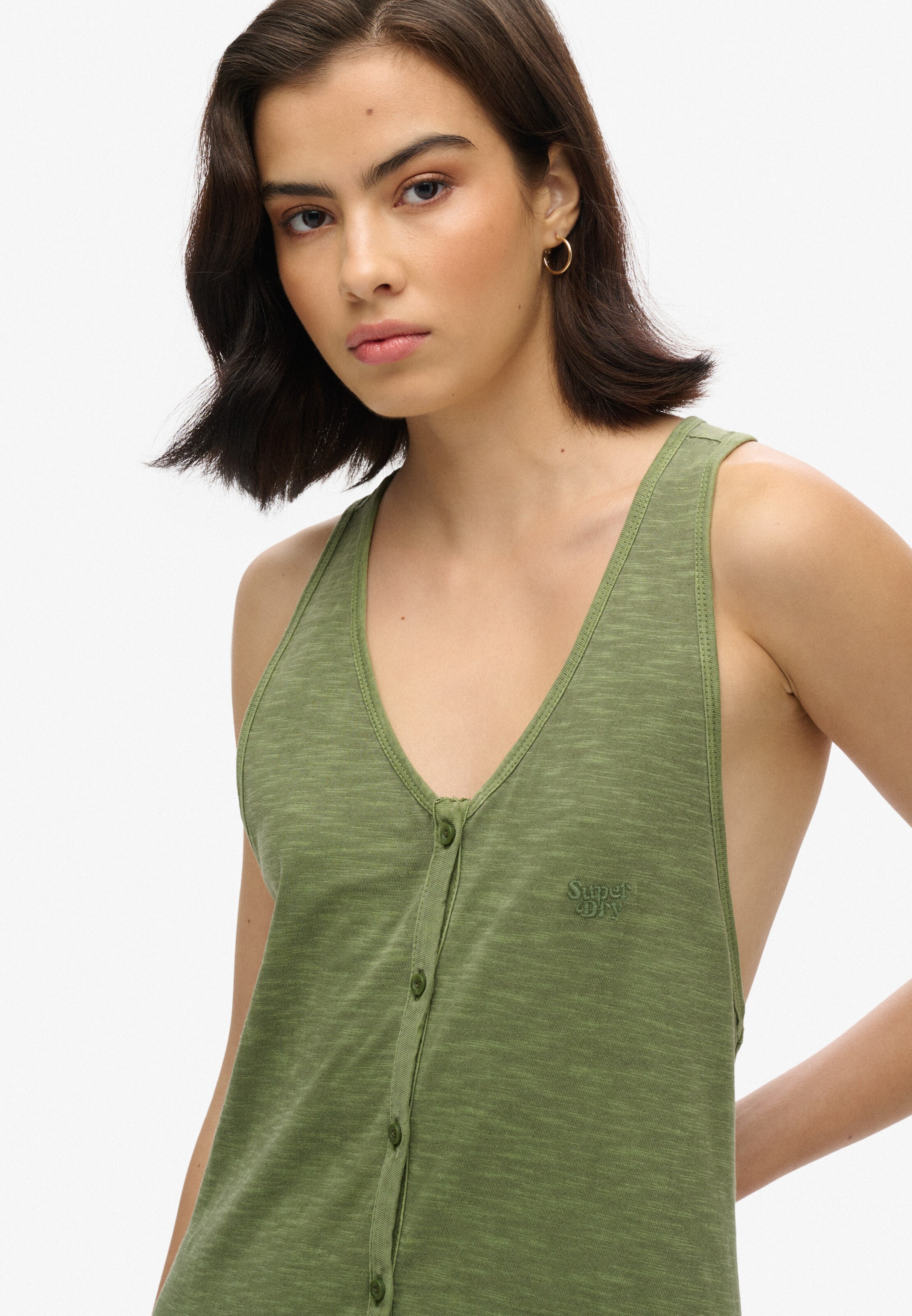 Robe Superdry en vert : devant