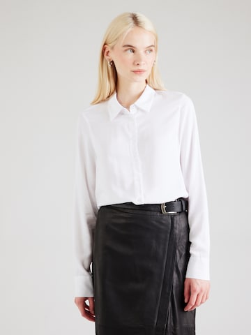 Gina Tricot Bluse in Weiß: Vorderseite