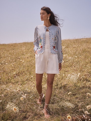 love & roses Prechodná bunda - Modrá