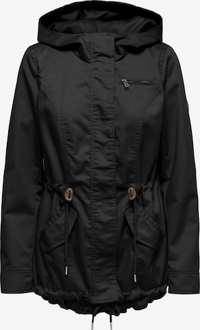 ONLY Parka 'ONLLorca' in Schwarz: Vorderseite