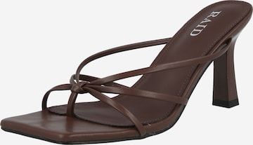 Flip-flops 'EVENA' de la Raid pe maro: față