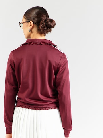 ADIDAS ORIGINALS Ζακέτα φούτερ 'FB' σε κόκκινο