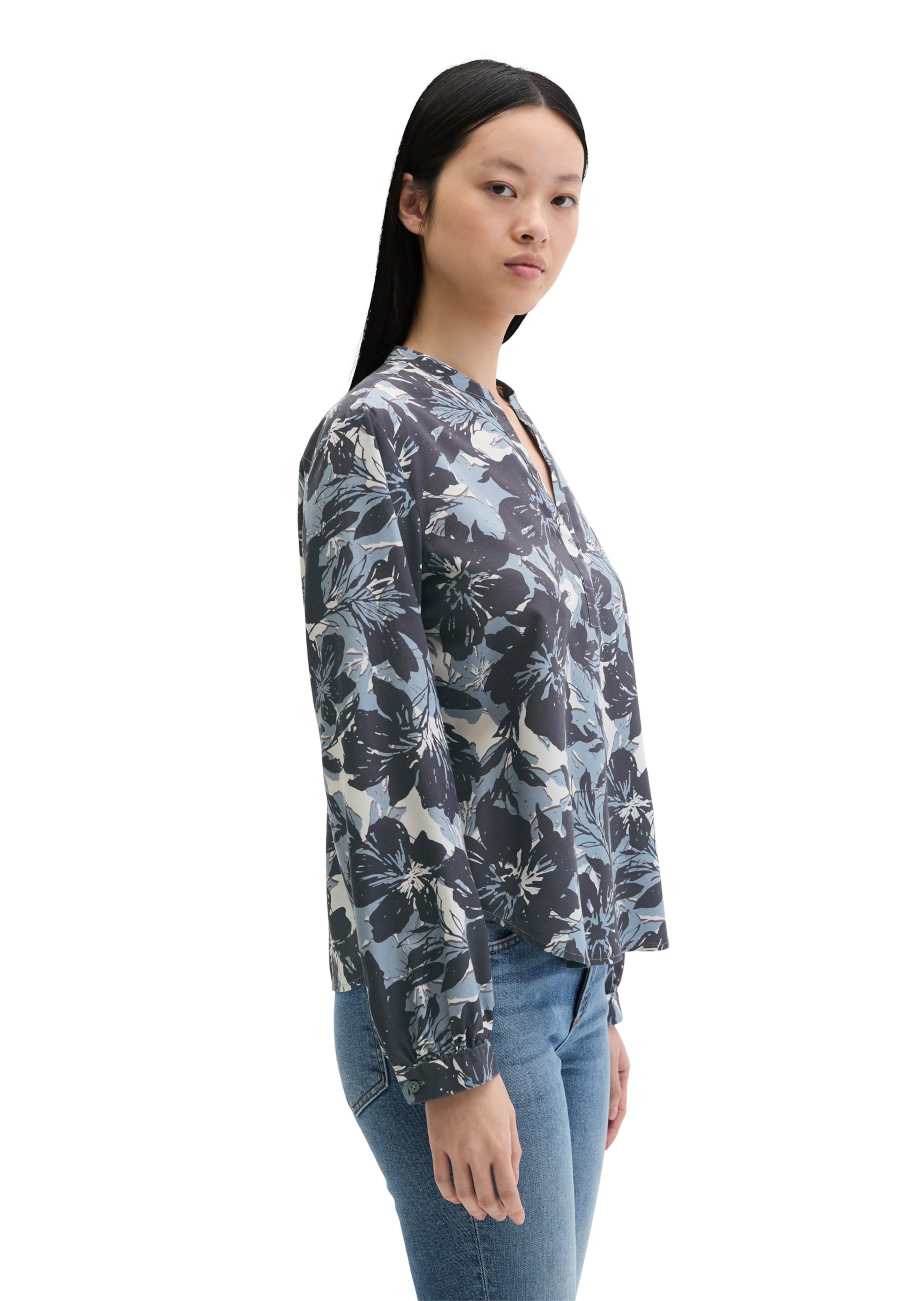 Marc O'Polo Bluse in Grau