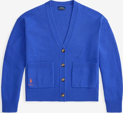 Polo Ralph Lauren Cardigan en bleu / orange, Vue avec produit