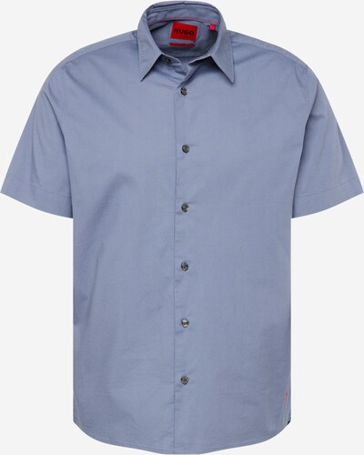 HUGO Overhemd 'Ebor' in de kleur Duifblauw / Rood / Zwart, Productweergave