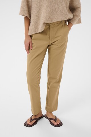 Regular Pantalon 'DiazIW Nolona' InWear en marron : devant