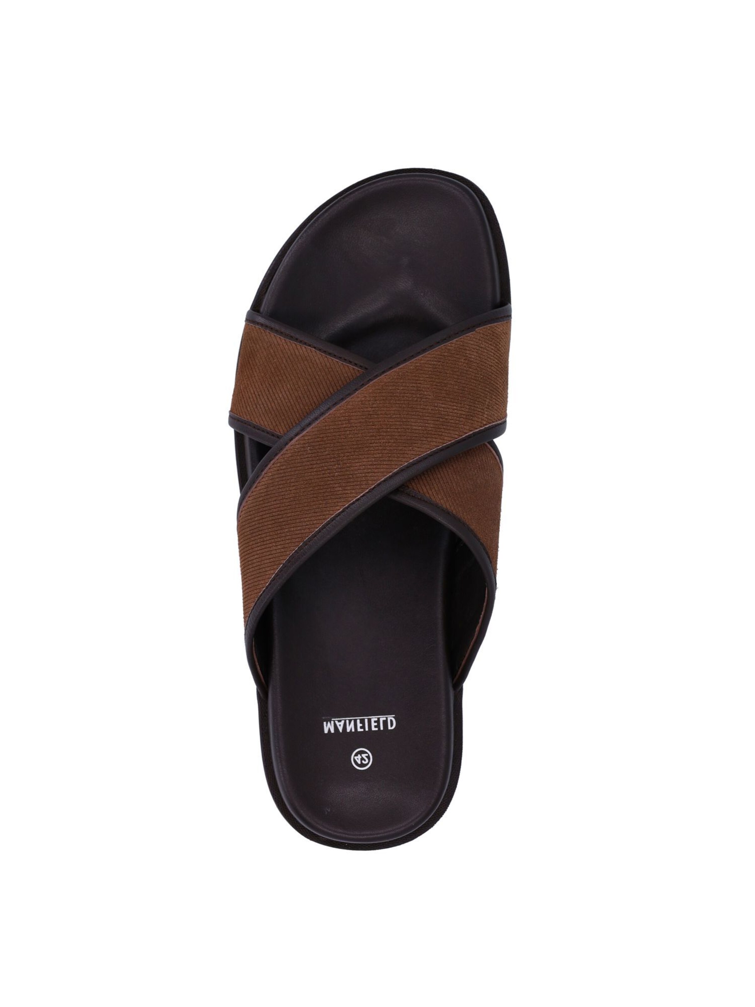 Mule MANFIELD en marron