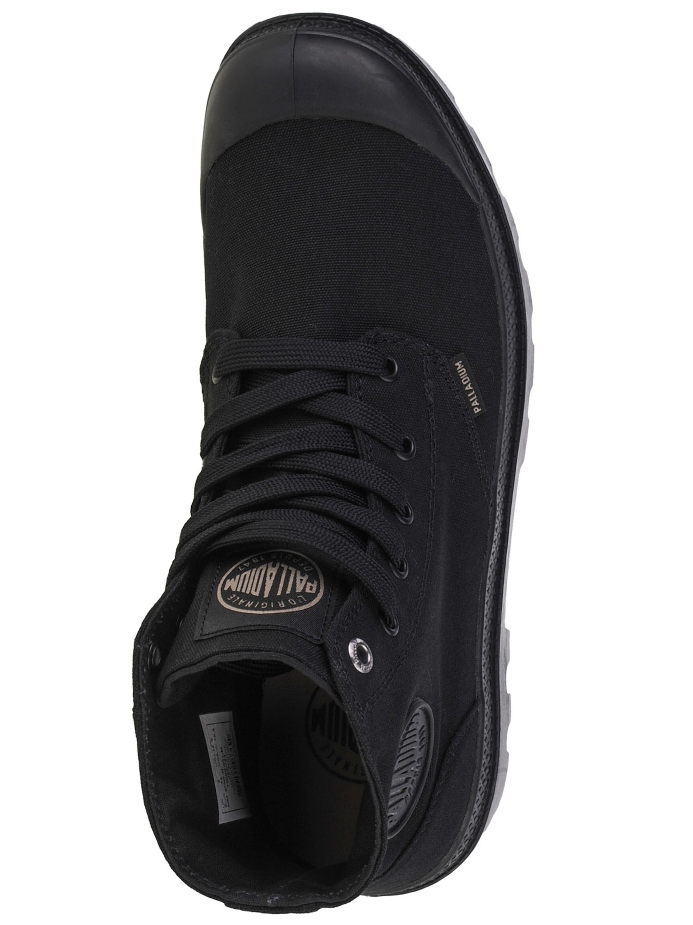 Palladium Sneakers hoog 'Palladium Mono Chrome' in Zwart