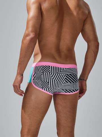 SEOBEAN Swim Trunks in Black