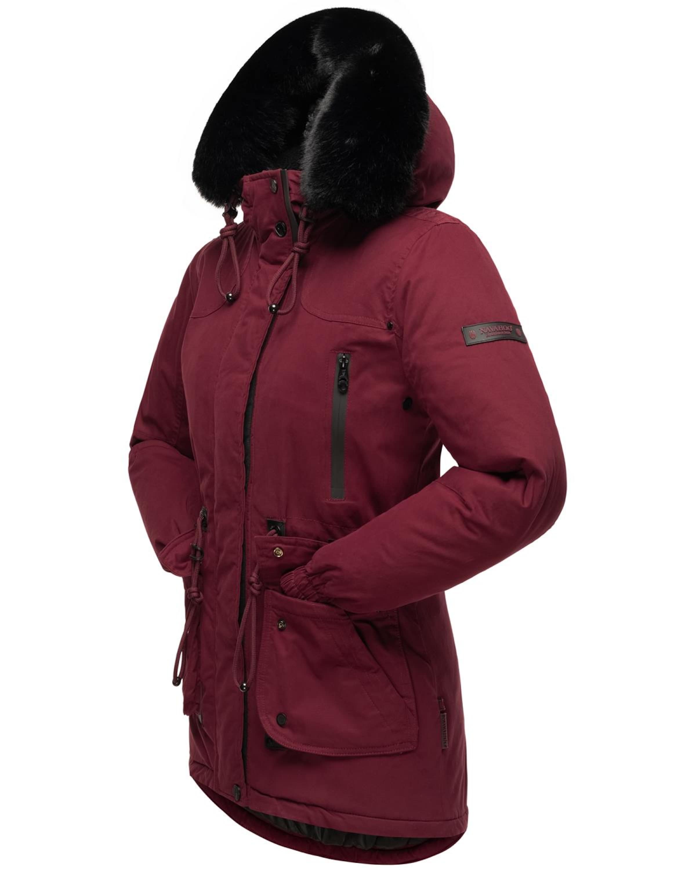Parka d’hiver NAVAHOO en rouge