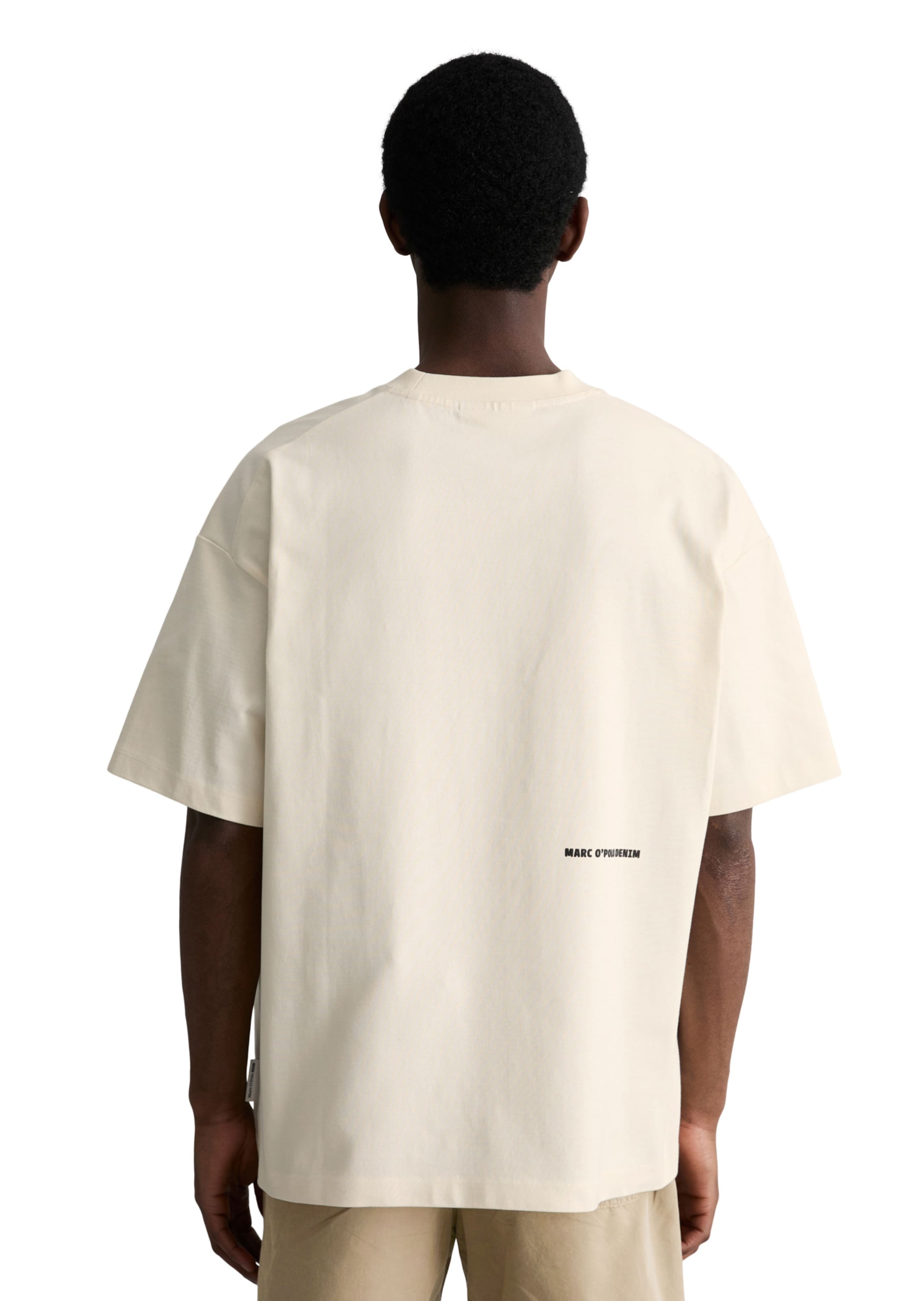 T-Shirt 'DfC' Marc O'Polo DENIM en beige
