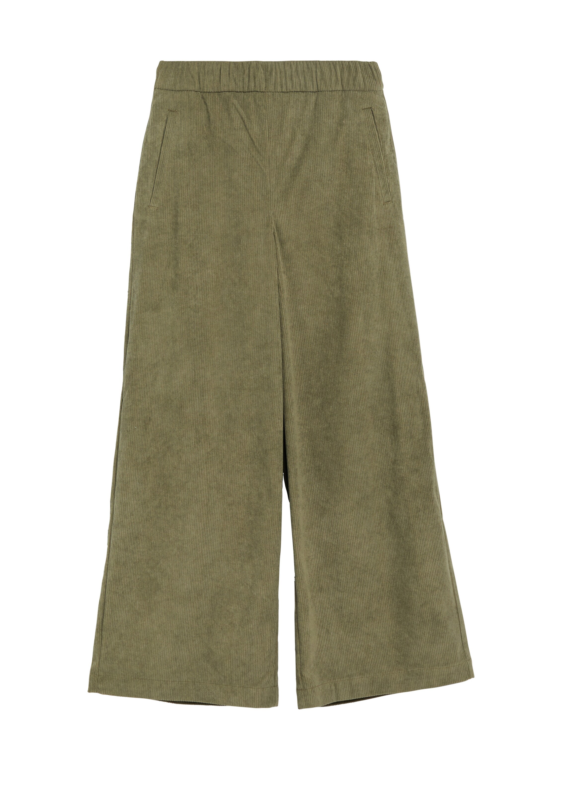 s.Oliver Loosefit Broek in Groen: voorkant