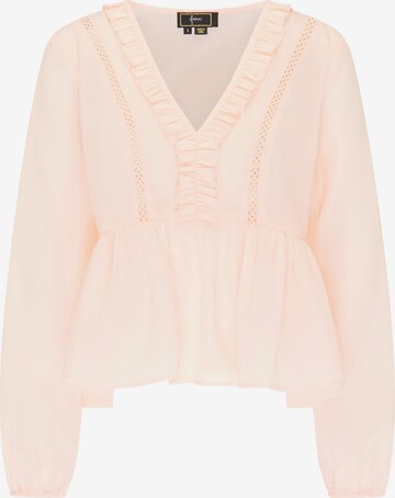 faina - Blusa en rosa: frente