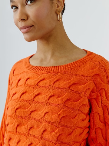 OUI Pullover 'Sirah' in Orange