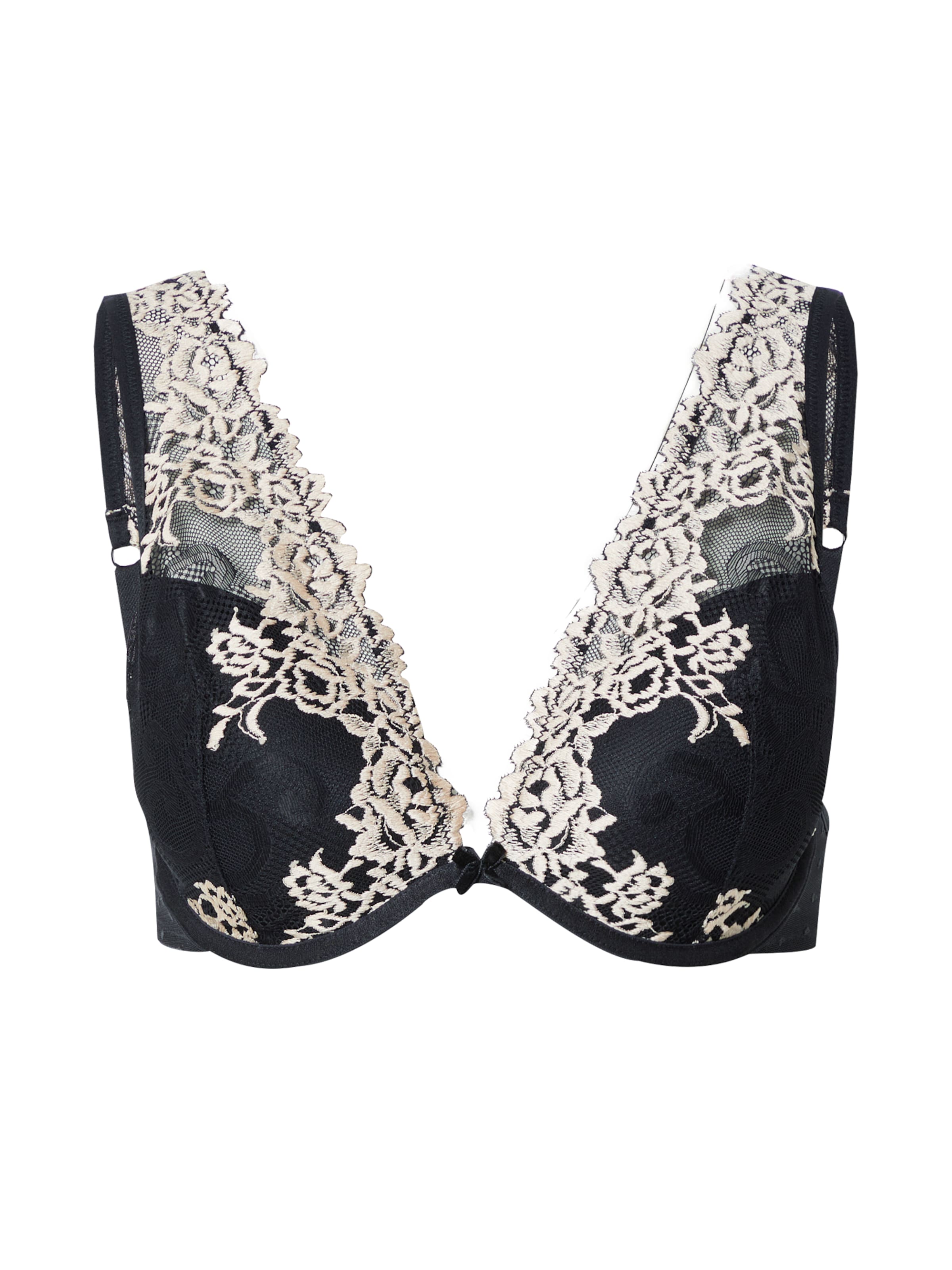 Triangolo Reggiseno di LingaDore in nero: frontale