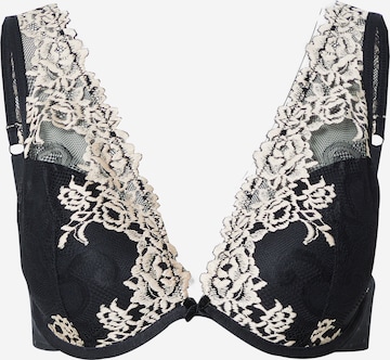 LingaDore Triangle Bra in Black: front