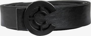 Coster Copenhagen - Cinturón ' Wide ' en negro: frente