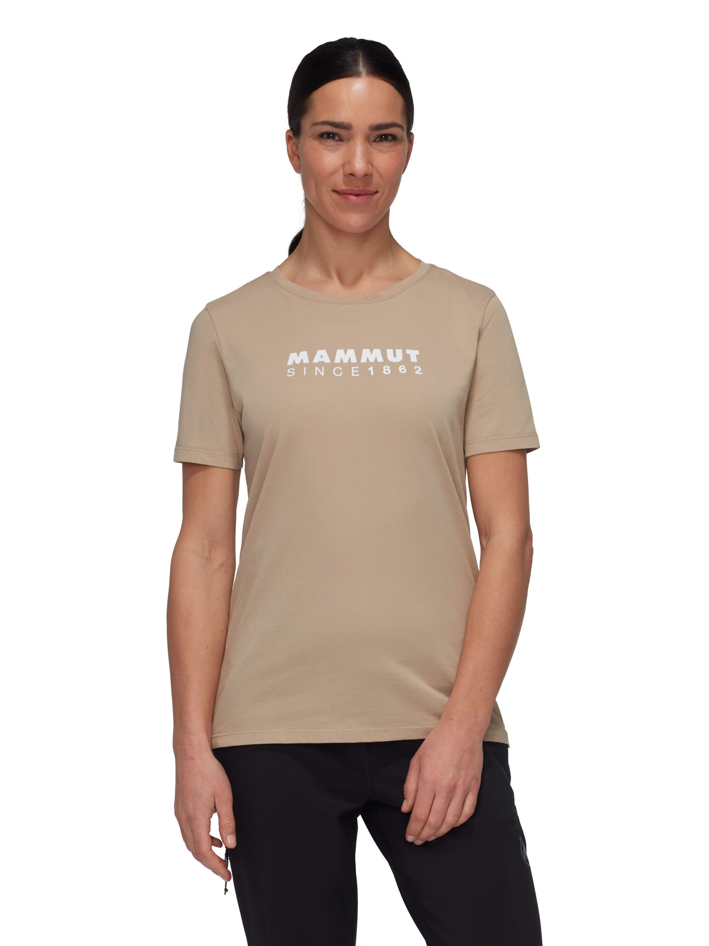 MAMMUT Funktionsshirt in Beige: Vorderseite