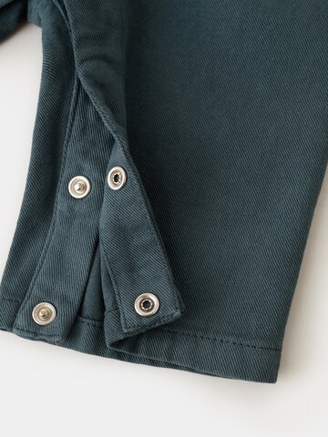 MANGO KIDS Regular Панталон с презрамки 'PAMPLONA' в зелено