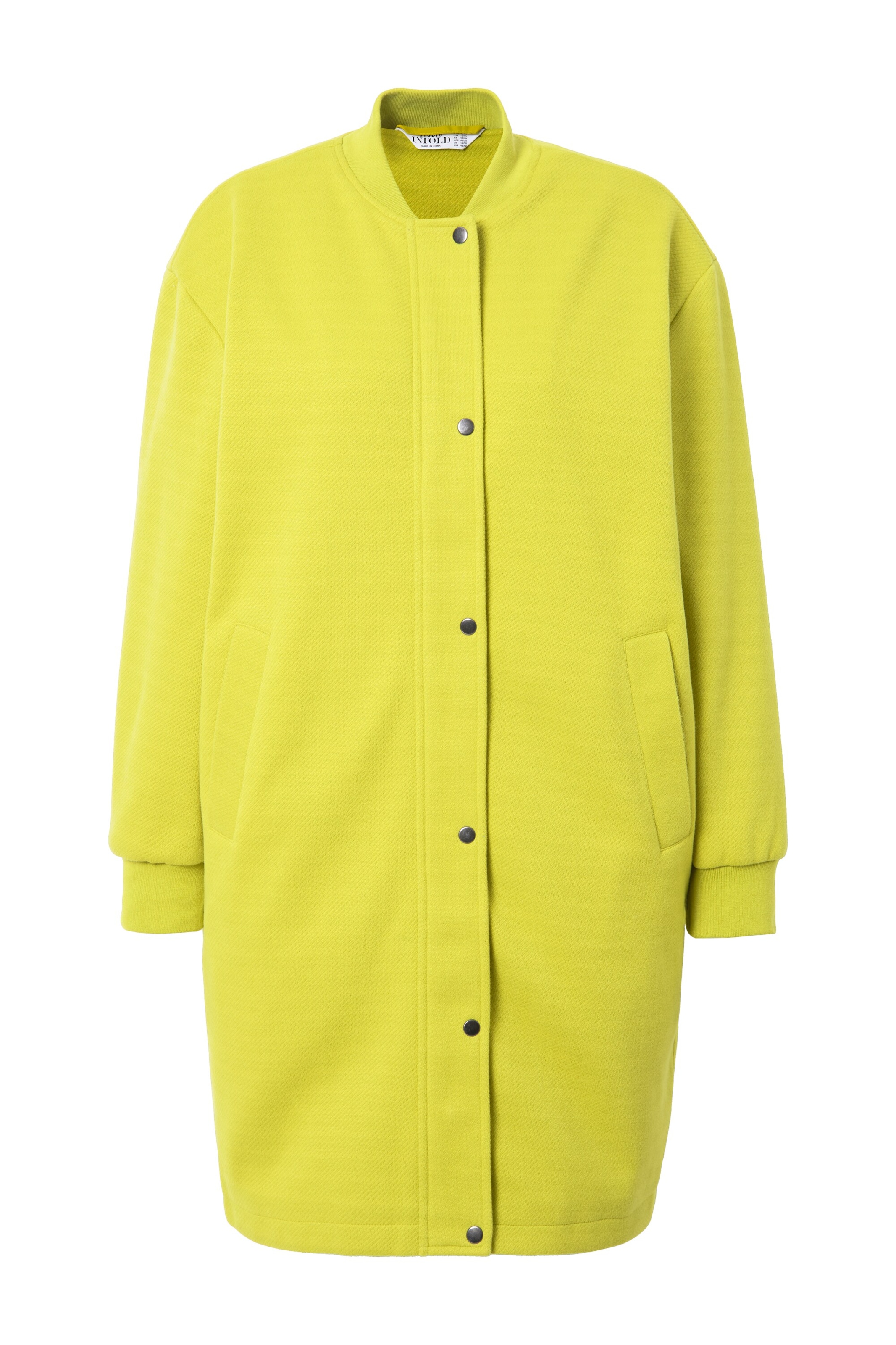 Veste mi-saison Studio Untold en jaune : devant