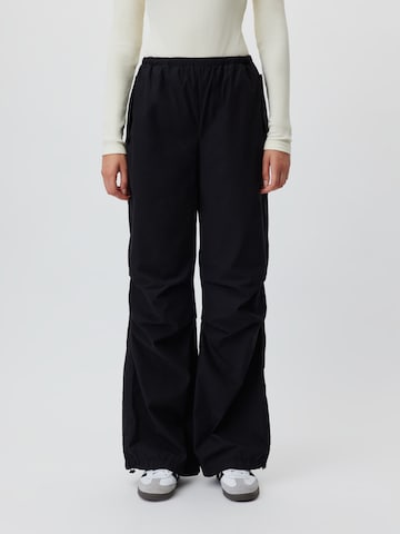 LeGer by Lena Gercke Loose fit Trousers 'Lia Tall' in Black: front
