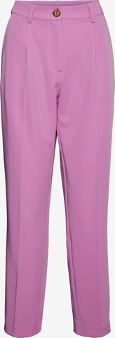 Loosefit Pantalon à pince 'Camille' VERO MODA en violet : devant