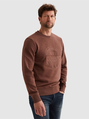 PME Legend Sweatshirt 'Sweatshirt with large artwork' in Bruin