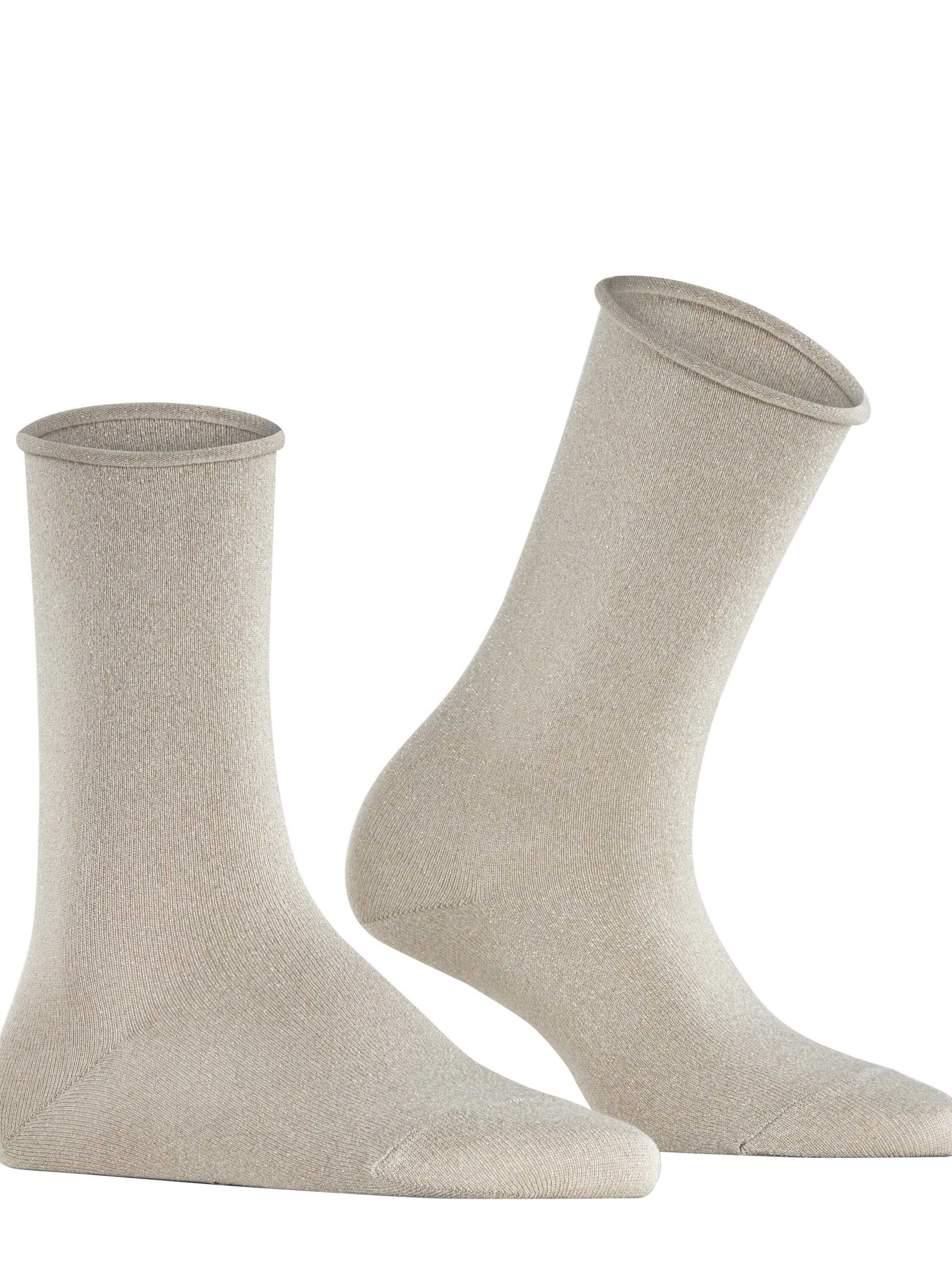 FALKE Socks 'Shiny' in Silver