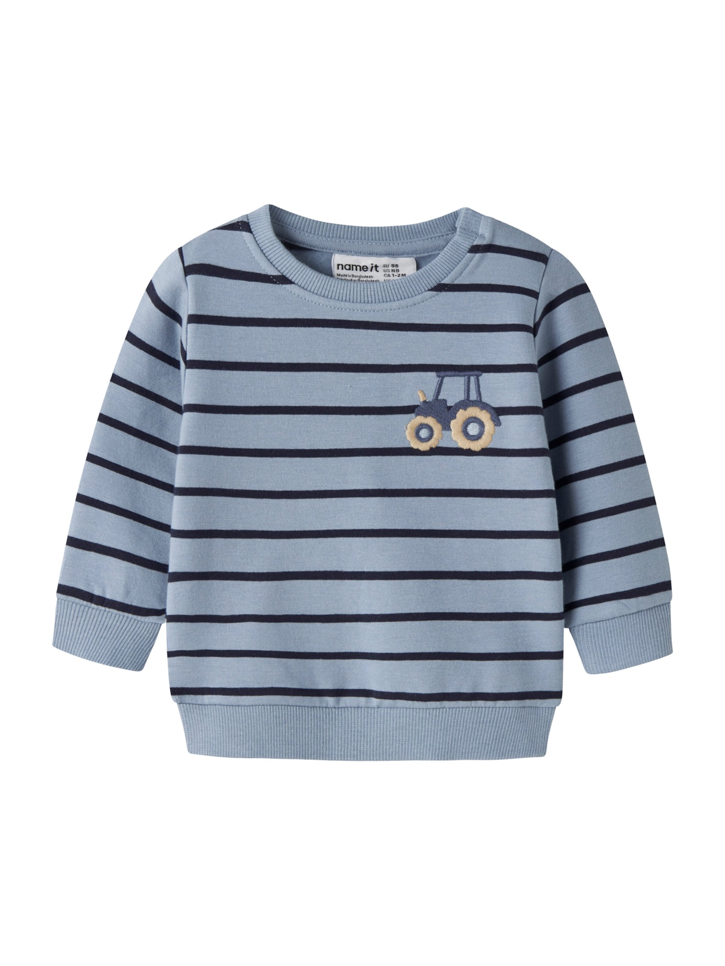 NAME IT Collegepaita värissä sininen: etupuoli