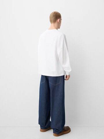Bershka Shirt in White