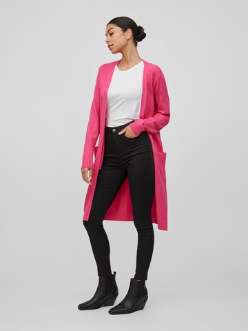 VILA Strickjacke 'Ril' in Pink