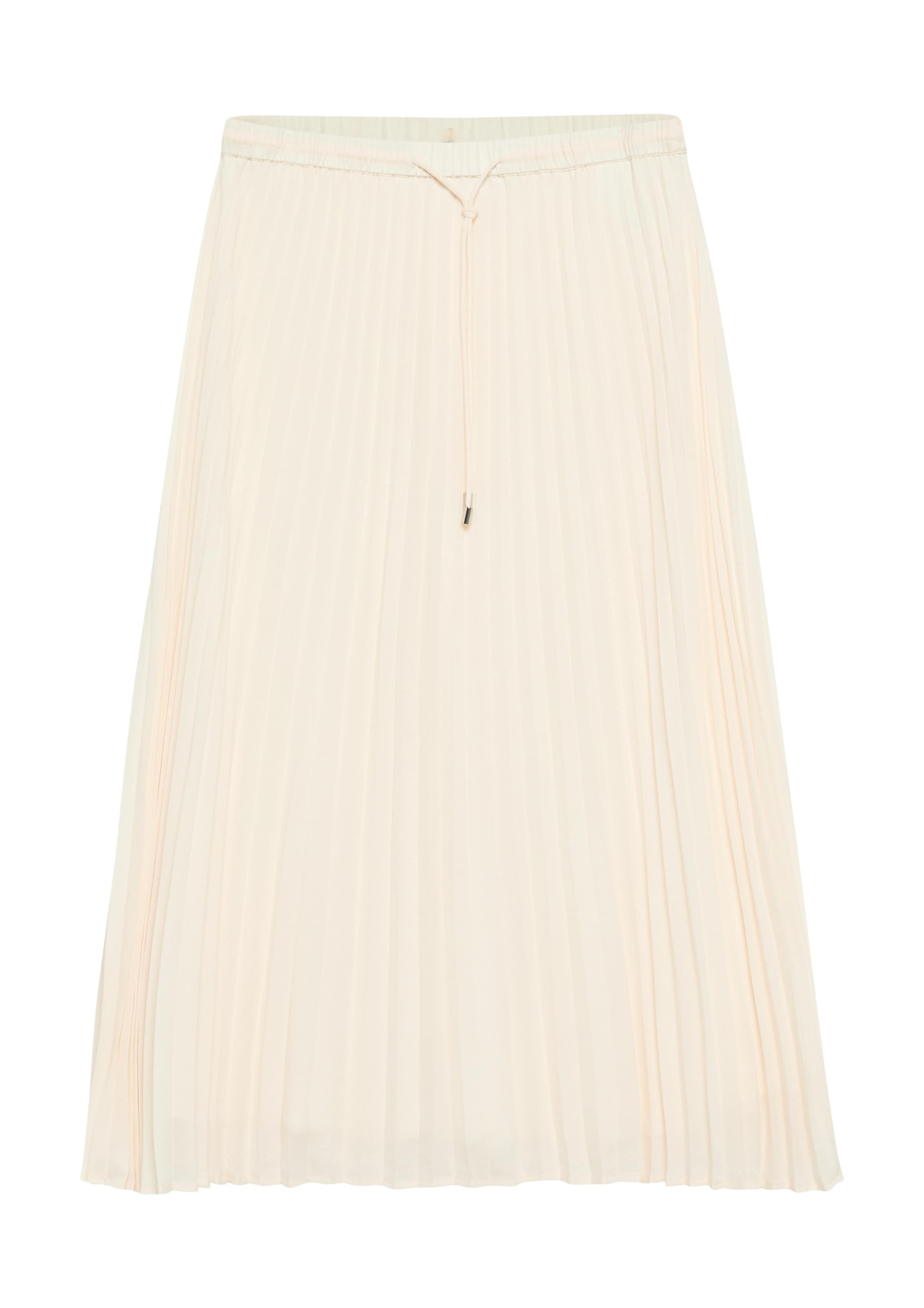 COMMA Skirt in Beige: front