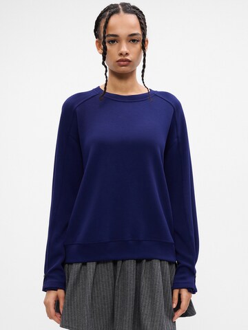 MSCH COPENHAGEN Sweatshirt in Blue: front