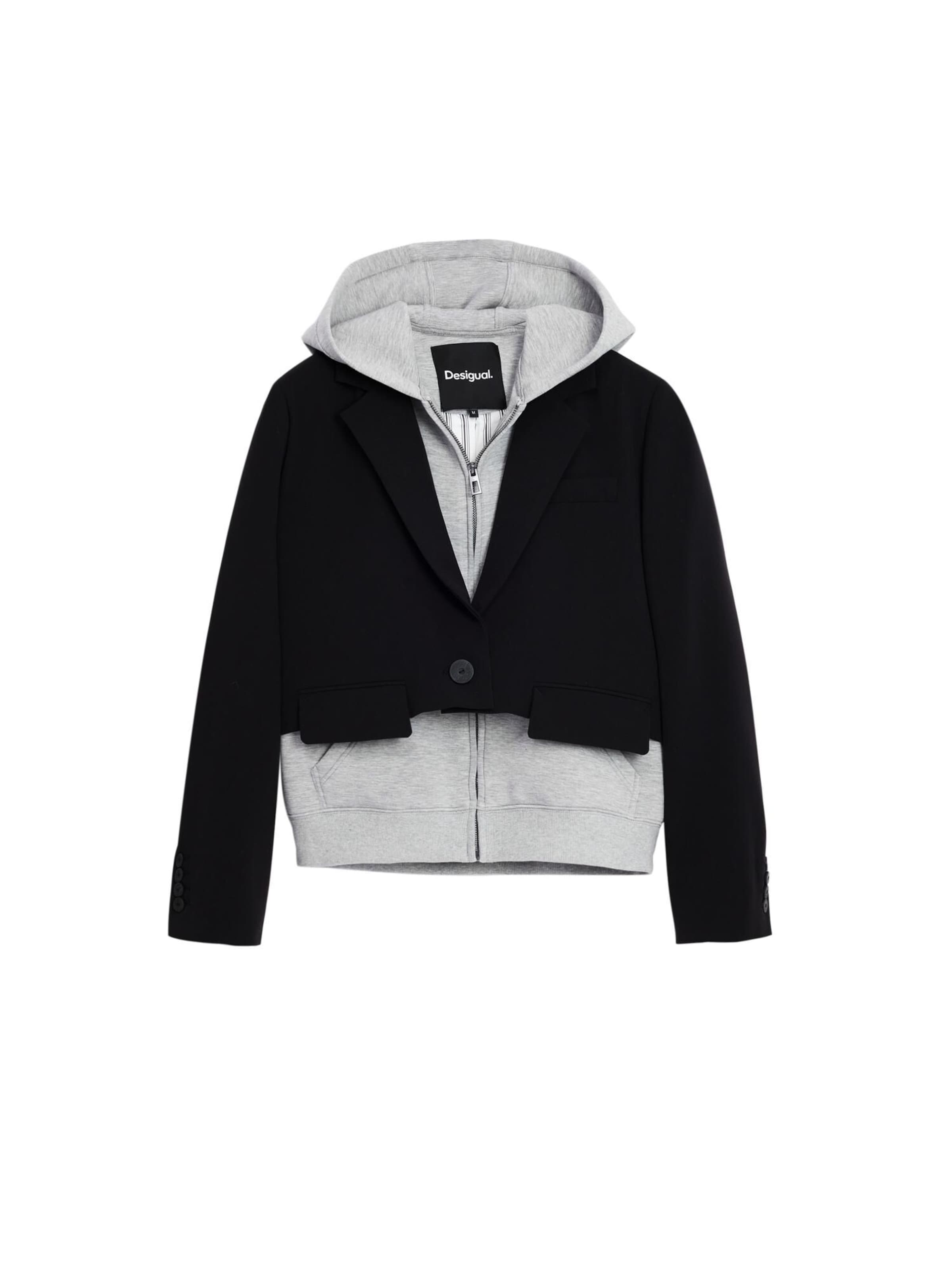 Desigual Блейзер в Черный: спереди