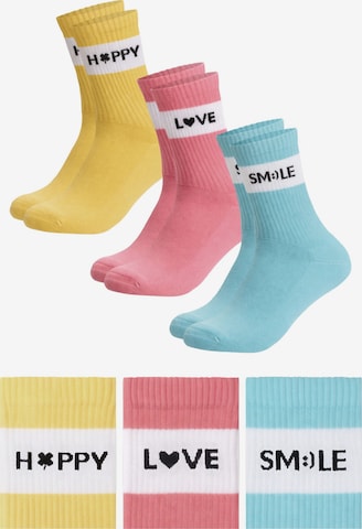 Occulto Athletic Socks 'Elly' in Mixed colors: front