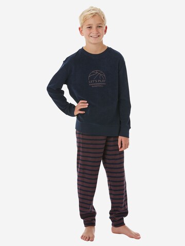 Pyjama ' Nightwear ' SCHIESSER en bleu