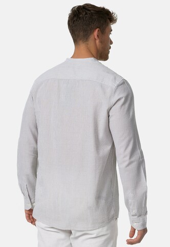 INDICODE JEANS Regular fit Button Up Shirt 'Cari' in Grey