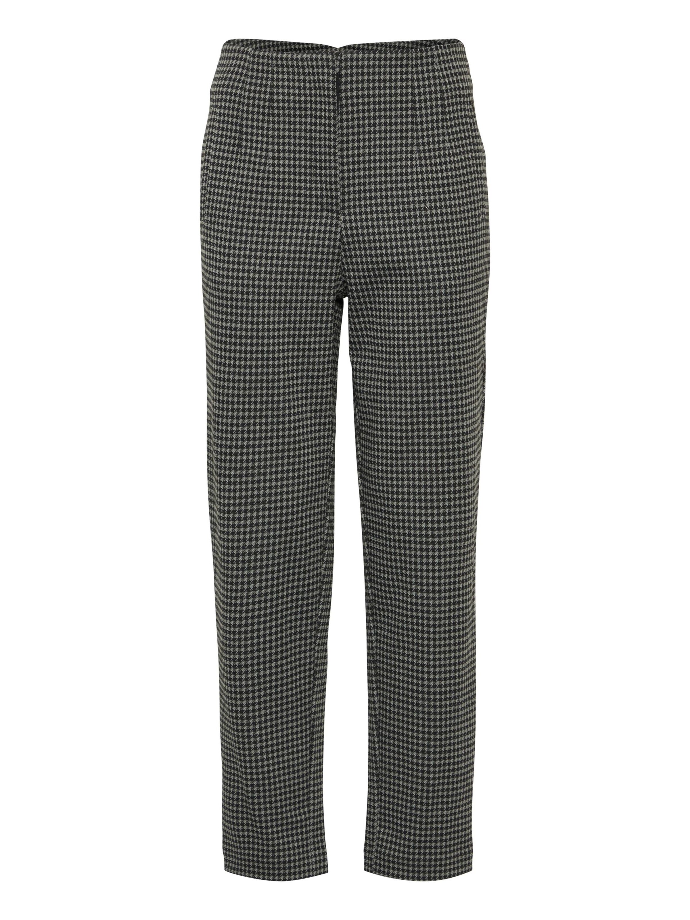 Regular Pantalon à pince 'IHKAte' ICHI en noir : devant