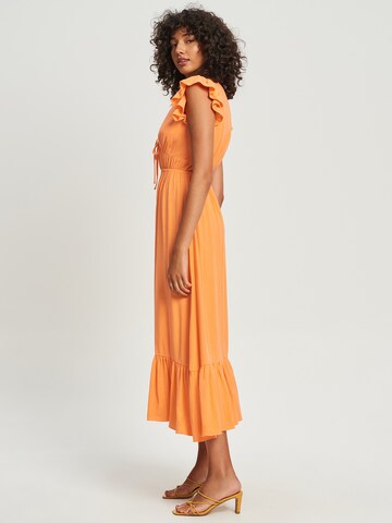 Sável Kleid 'MIA' in Orange