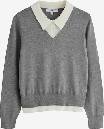 Next - Jersey en gris: frente